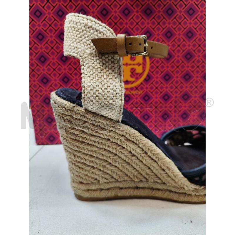 ESPADRILLAS ZEPPA TORY BURCH PIZZO BLU  | Mercatino dell'Usato Roma talenti 3