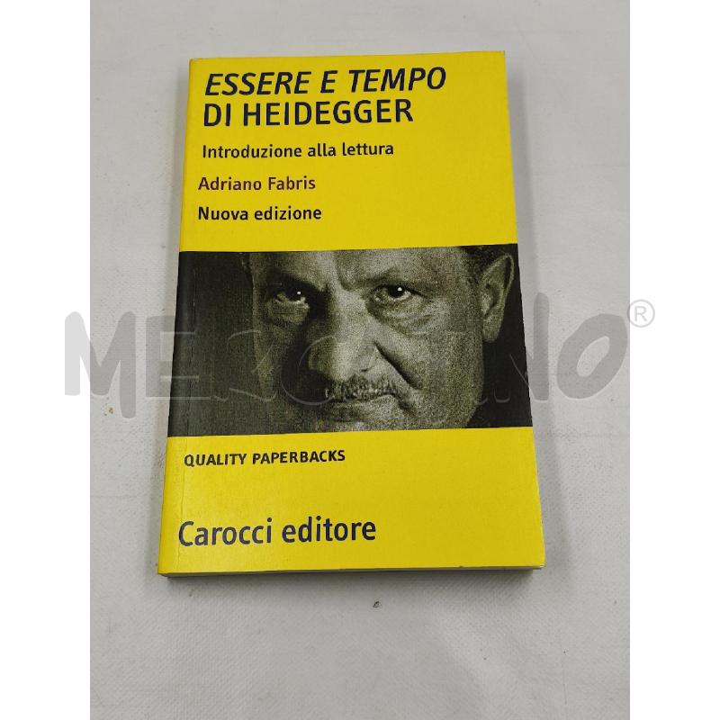 ESSERE E TEMPO DI HEIDEGGER | Mercatino dell'Usato Roma talenti 1