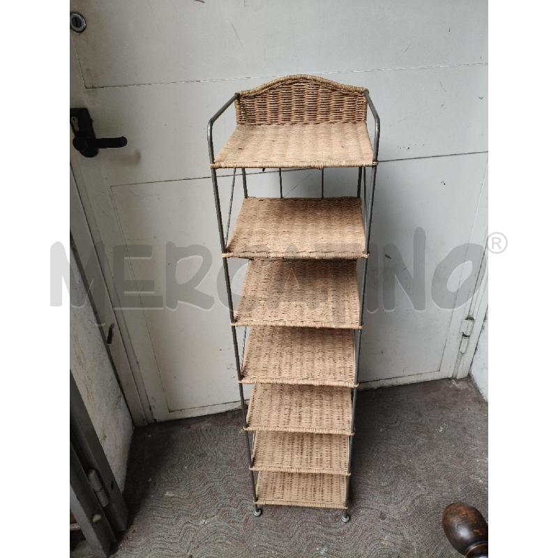 ETAGERE VIMINI MET | Mercatino dell'Usato Roma talenti 1