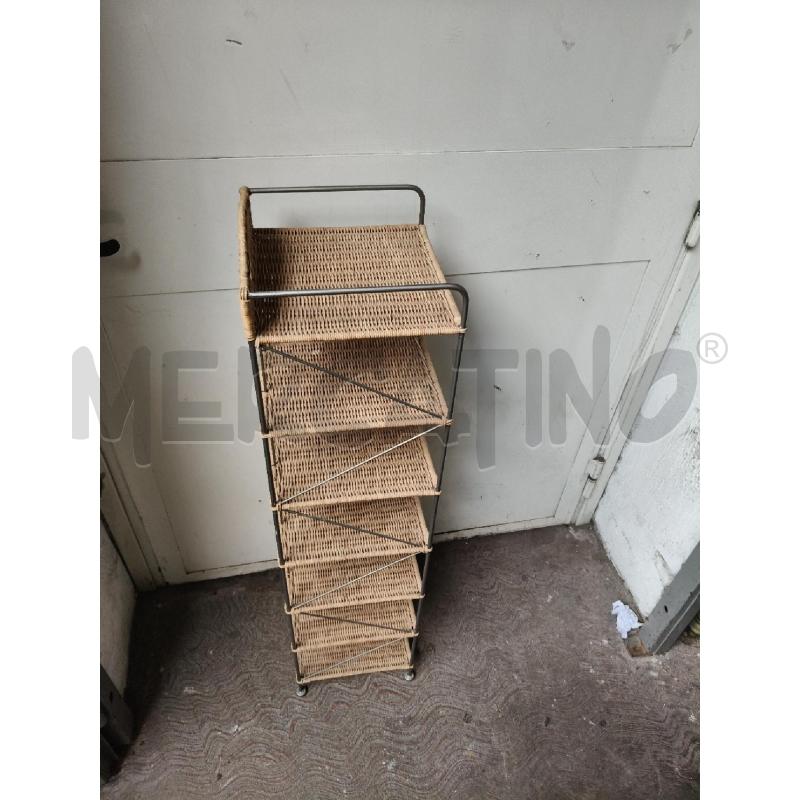 ETAGERE VIMINI MET | Mercatino dell'Usato Roma talenti 3
