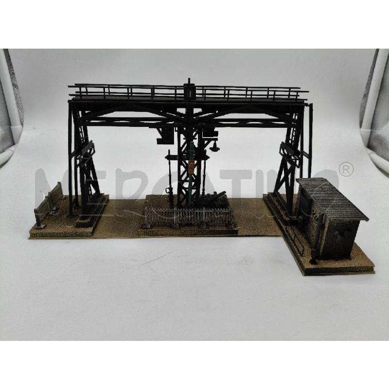 FERROMODELLISMO DIORAMA CARROPONTEZU DEN BAHNSTEIGEN 27X12CM | Mercatino dell'Usato Roma talenti 1