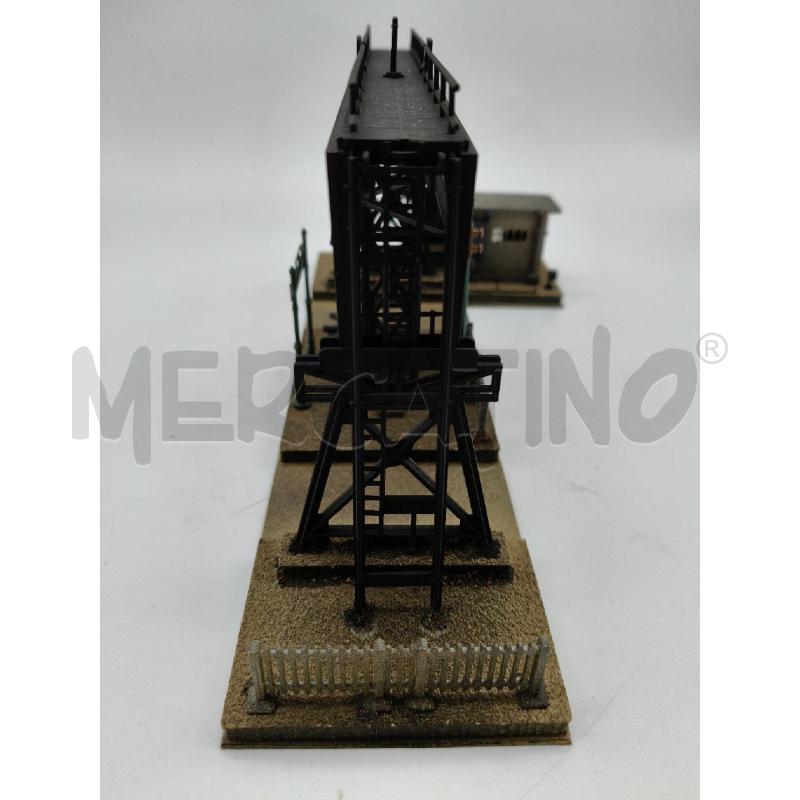 FERROMODELLISMO DIORAMA CARROPONTEZU DEN BAHNSTEIGEN 27X12CM | Mercatino dell'Usato Roma talenti 3