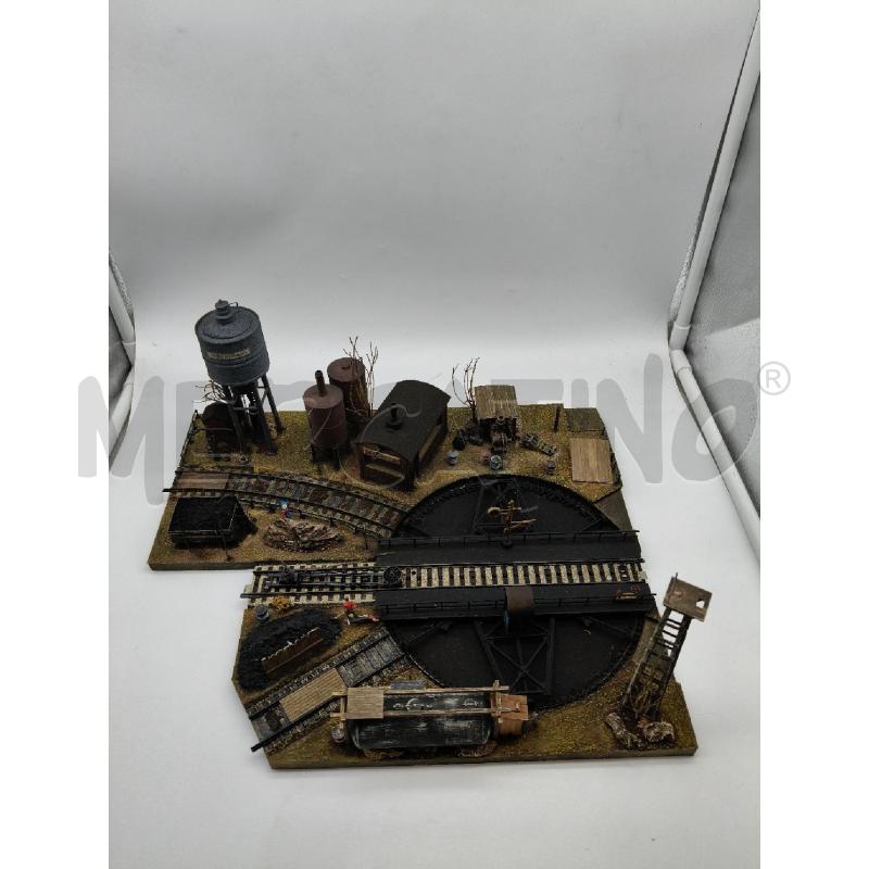 FERROMODELLISMO DIORAMA PIATTAFORMA GIREVOLE 30X35 | Mercatino dell'Usato Roma talenti 2