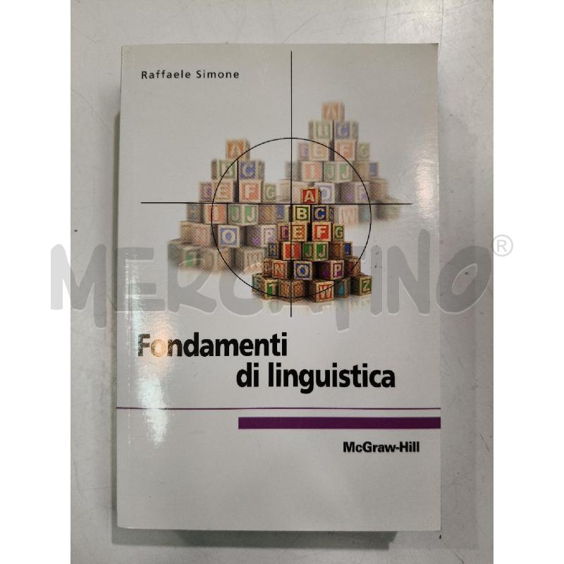 FONDAMENTI DI LINGUISTICA | Mercatino dell'Usato Roma talenti 1