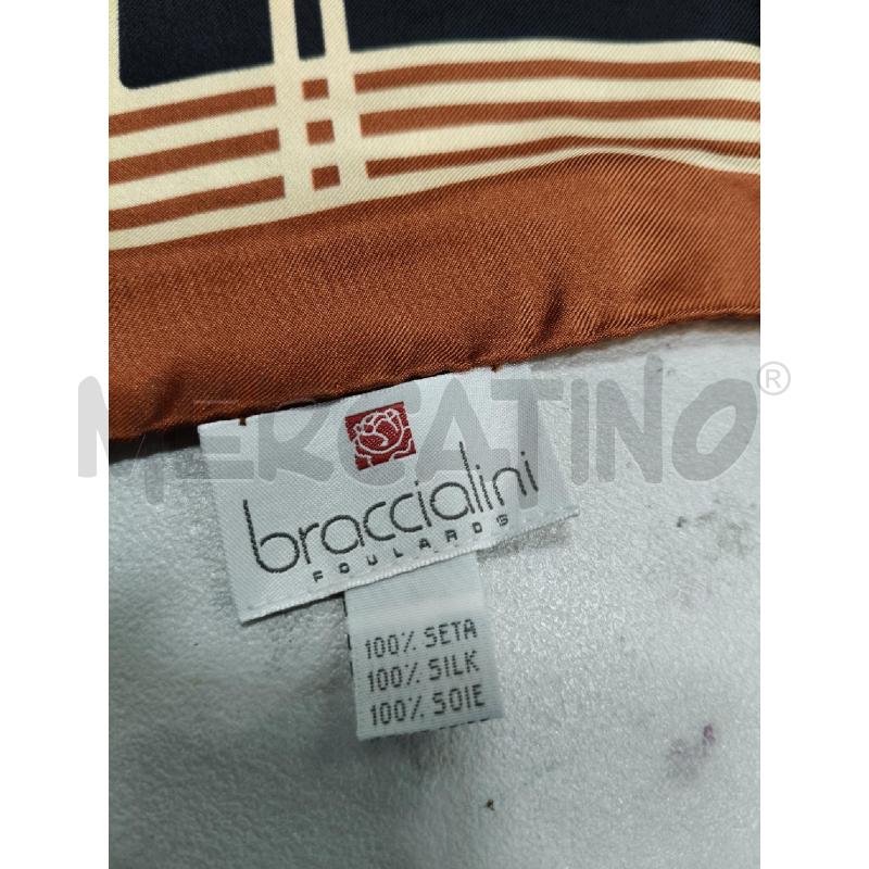 FOULARD BRACCIALINI NERO CONRICE RUGG GUFO RANA CAVALLUCCIO | Mercatino dell'Usato Roma talenti 2
