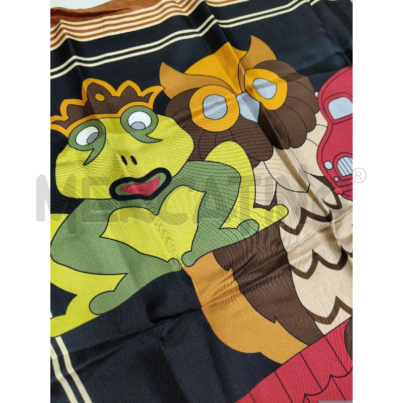 FOULARD BRACCIALINI NERO CONRICE RUGG GUFO RANA CAVALLUCCIO | Mercatino dell'Usato Roma talenti 4