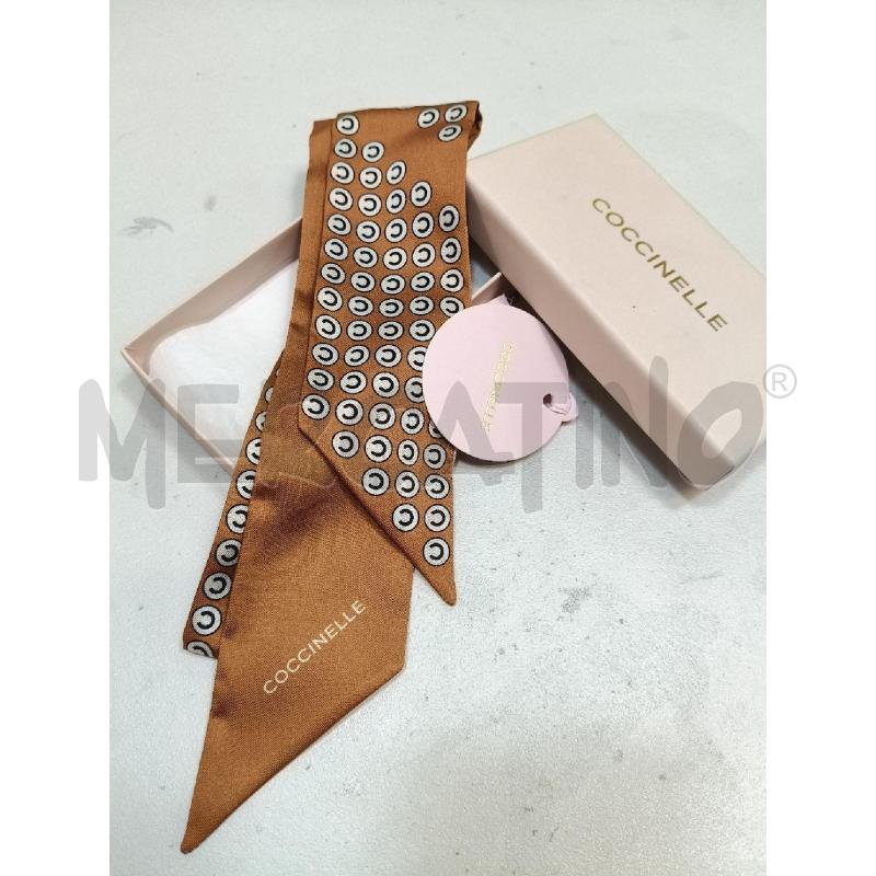 FOULARD COCCINELLE RUGGINE MONOGRAM | Mercatino dell'Usato Roma talenti 1
