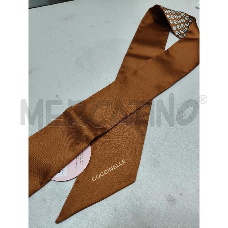 FOULARD COCCINELLE RUGGINE MONOGRAM | Mercatino dell'Usato Roma talenti 3