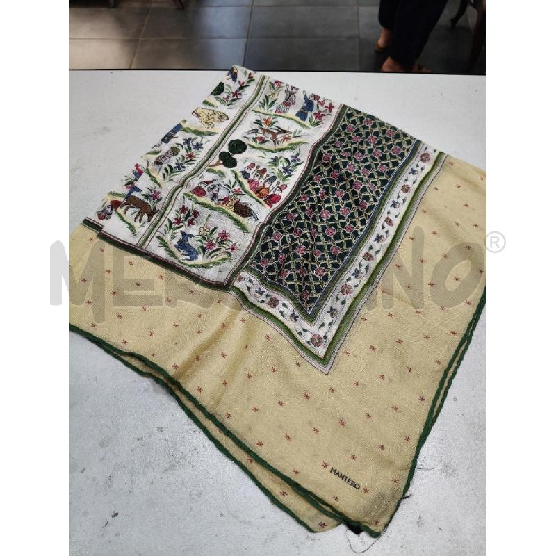 FOULARD MANTERO SETA CASH GIA VER SCENA ORIENTALE | Mercatino dell'Usato Roma talenti 1