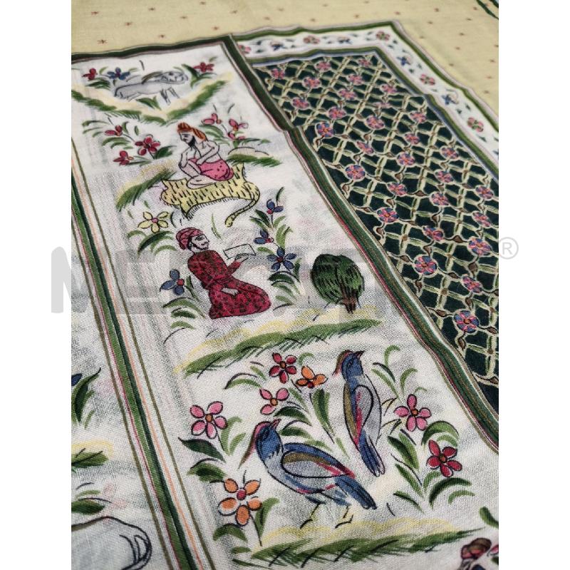 FOULARD MANTERO SETA CASH GIA VER SCENA ORIENTALE | Mercatino dell'Usato Roma talenti 3