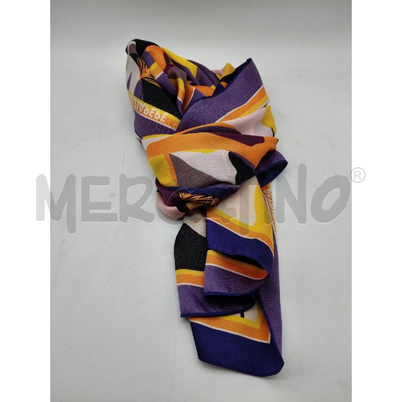 FOULARD PATRIZIA PEPE VIOLA FANT NE ARA  | Mercatino dell'Usato Roma talenti 1