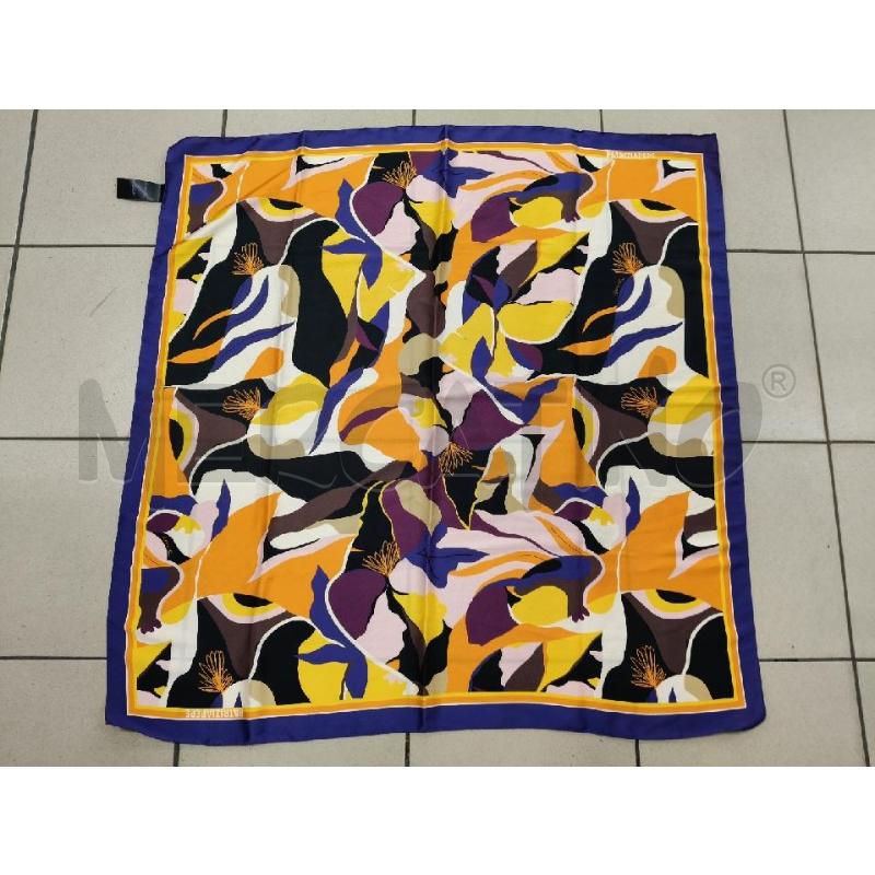 FOULARD PATRIZIA PEPE VIOLA FANT NE ARA  | Mercatino dell'Usato Roma talenti 2
