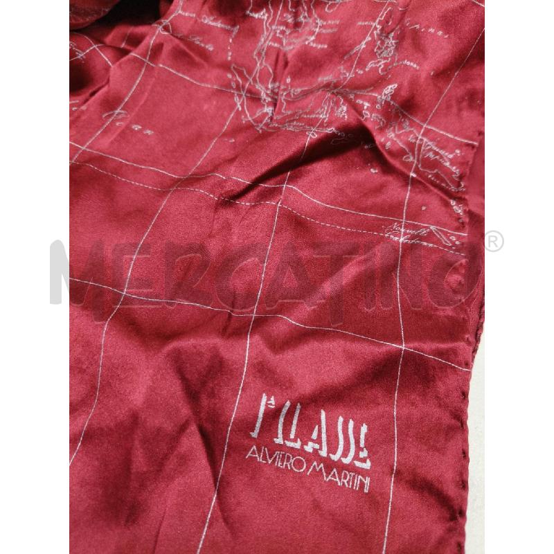 FOULARD PRIMA CLASSE BORD GEO ARGENTO | Mercatino dell'Usato Roma talenti 3