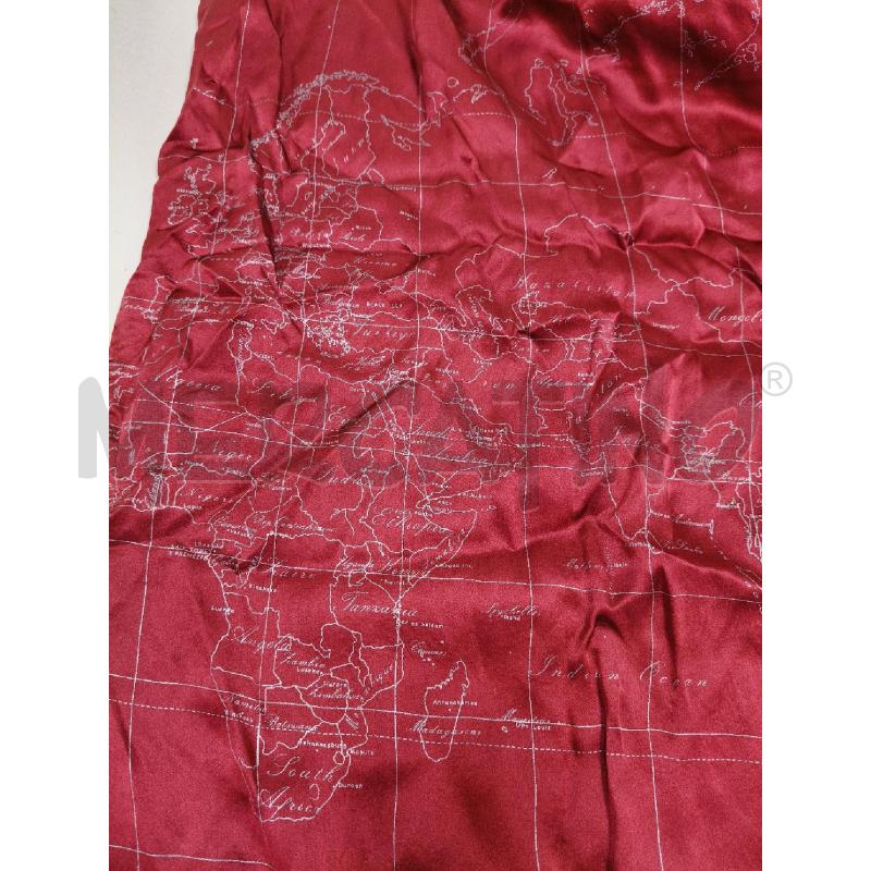 FOULARD PRIMA CLASSE BORD GEO ARGENTO | Mercatino dell'Usato Roma talenti 4