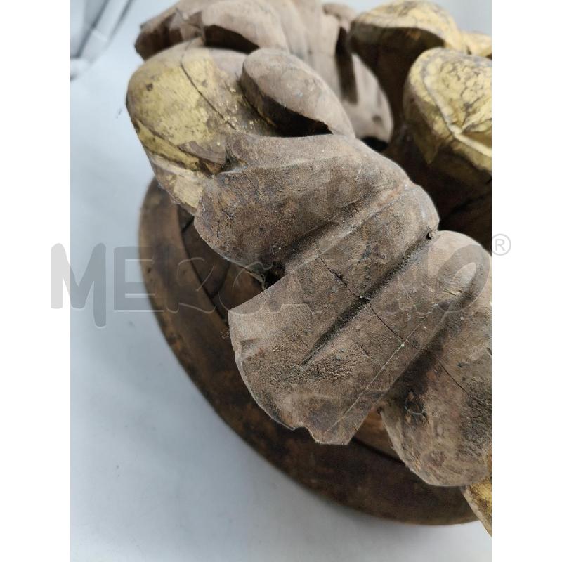 FREGIO ROSONE LEGNO EPOCA  | Mercatino dell'Usato Roma talenti 3