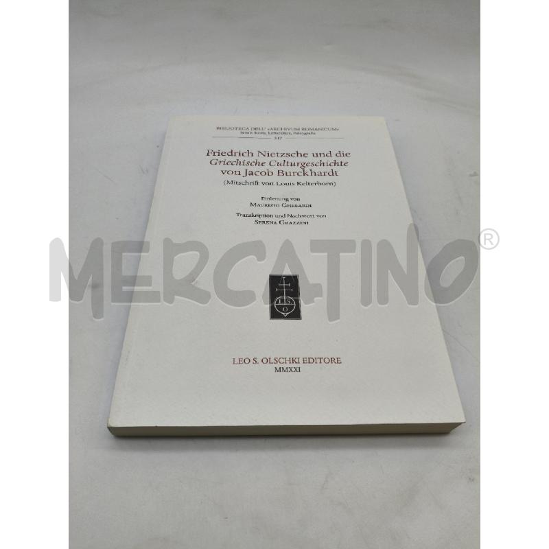 FRIEDRICH NIETZSCHE UND DIE GRIECHISCHE | Mercatino dell'Usato Roma talenti 1