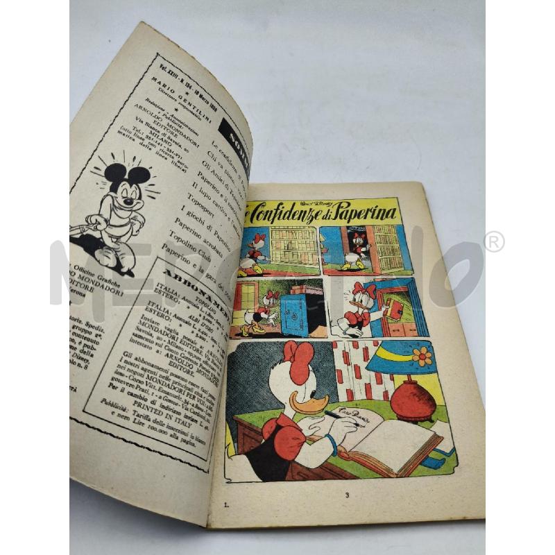 FUMETTO TOPOLINO 134 | Mercatino dell'Usato Roma talenti 4