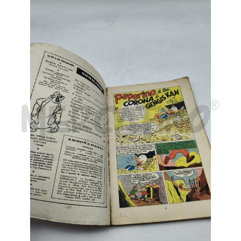 FUMETTO TOPOLINO 146 | Mercatino dell'Usato Roma talenti 3