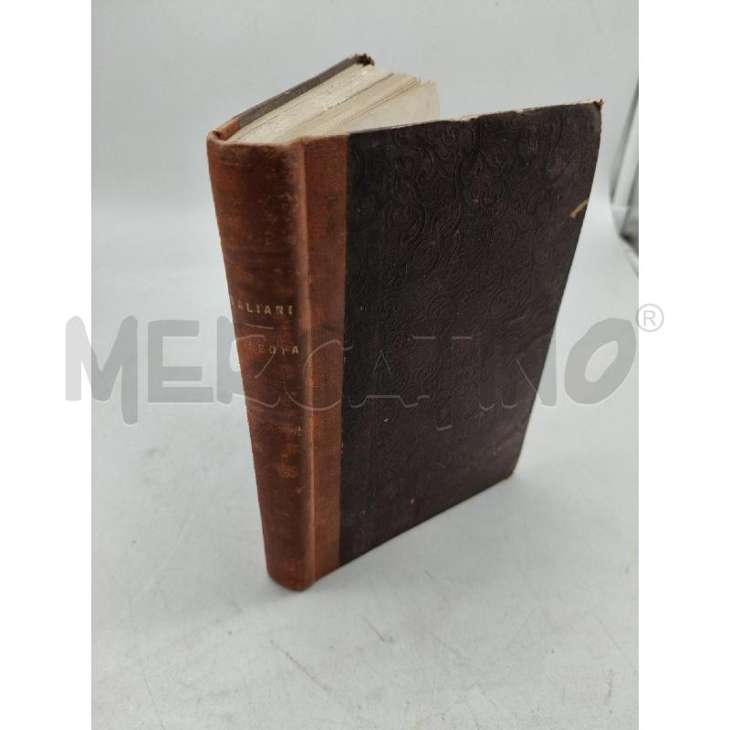 GALEOTA IN PARNASO FERDIANNDO GALIANI 1885 | Mercatino dell'Usato Roma talenti 1