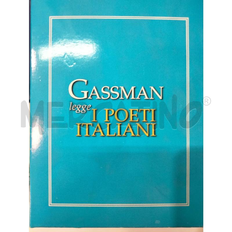 GASSMAN LEGGE I POETI ITALIANI | Mercatino dell'Usato Roma talenti 3
