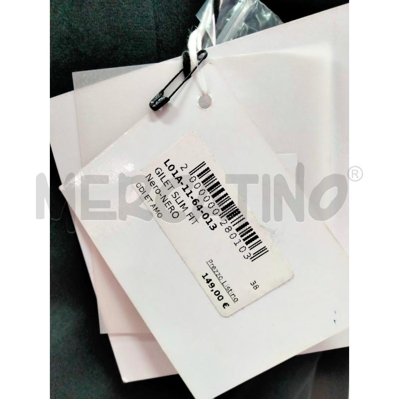 GILET D ODI ET AMO NERO VELL AVVIT  | Mercatino dell'Usato Roma talenti 3
