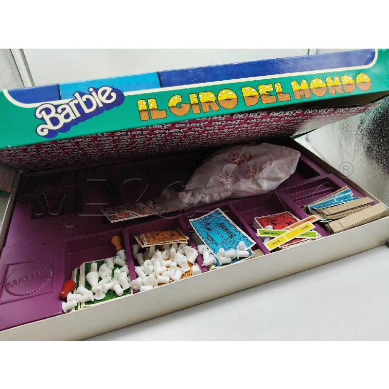 GIOCO IN SCATOLA BARBIE IL GIRO DEL MONDO | Mercatino dell'Usato Roma talenti 2