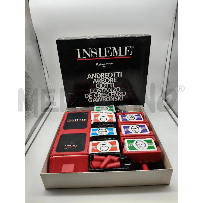 GIOCO IN SCATOLA INSIEME CLEMENTONI | Mercatino dell'Usato Roma talenti 1