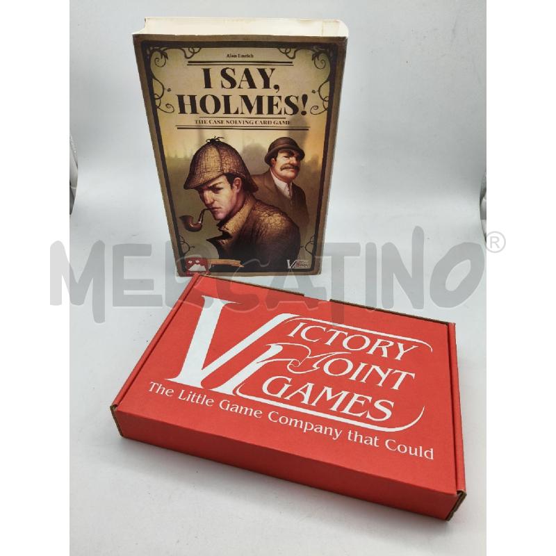GIOCO IN SCATOLA I SAY HOLMES | Mercatino dell'Usato Roma talenti 1