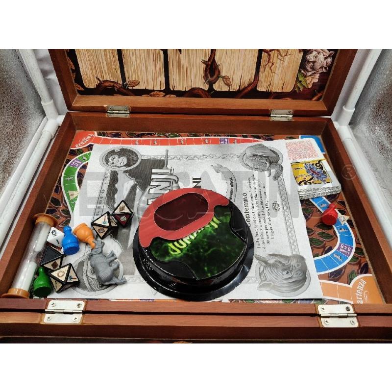 GIOCO IN SCATOLA LEGNO JUMANJI | Mercatino dell'Usato Roma talenti 2