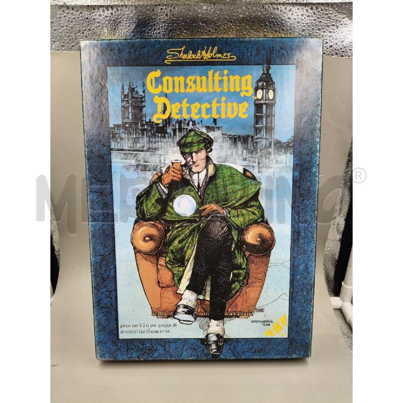 GIOCO IN SCAT CONSULTING DETECTIVE SHERLOCK HOLMES INTERNATIONAL | Mercatino dell'Usato Roma talenti 1