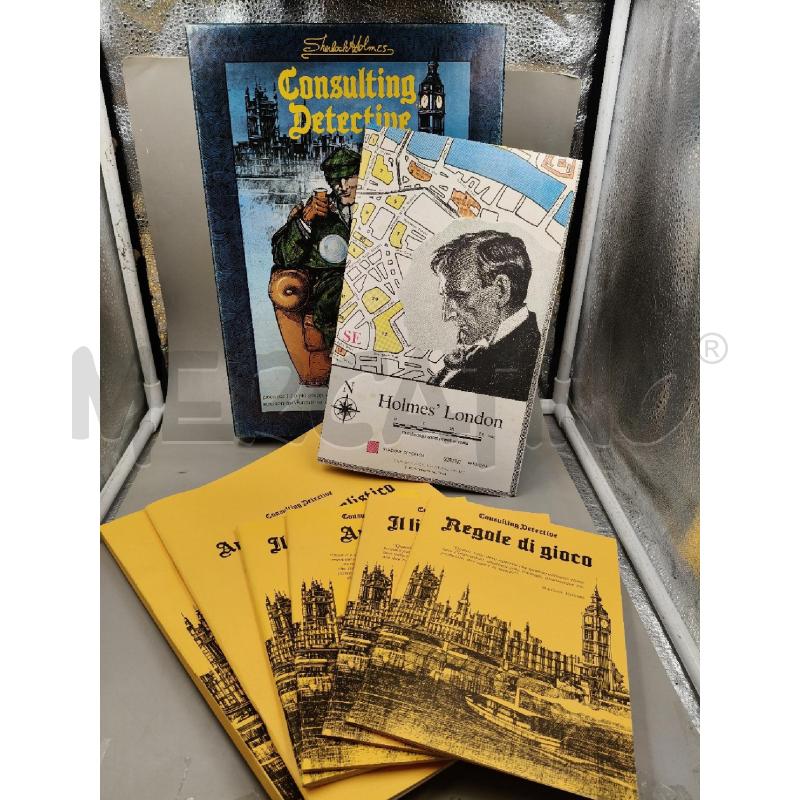 GIOCO IN SCAT CONSULTING DETECTIVE SHERLOCK HOLMES INTERNATIONAL | Mercatino dell'Usato Roma talenti 2