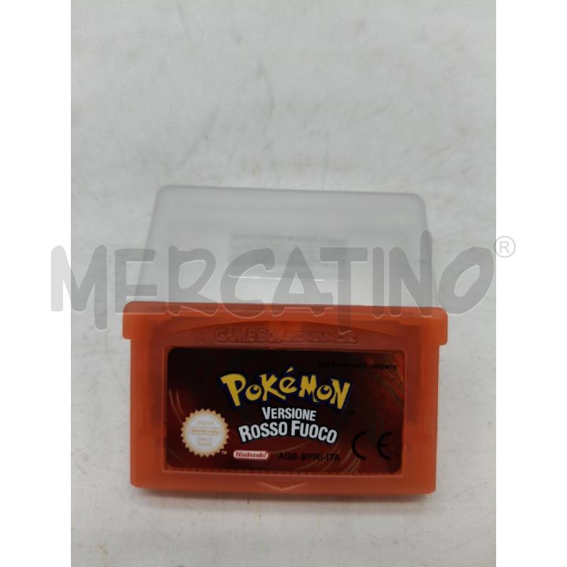 GIOCO NINTENDO POKEMON VERSIONE ROSSO FUOCO | Mercatino dell'Usato Roma talenti 1