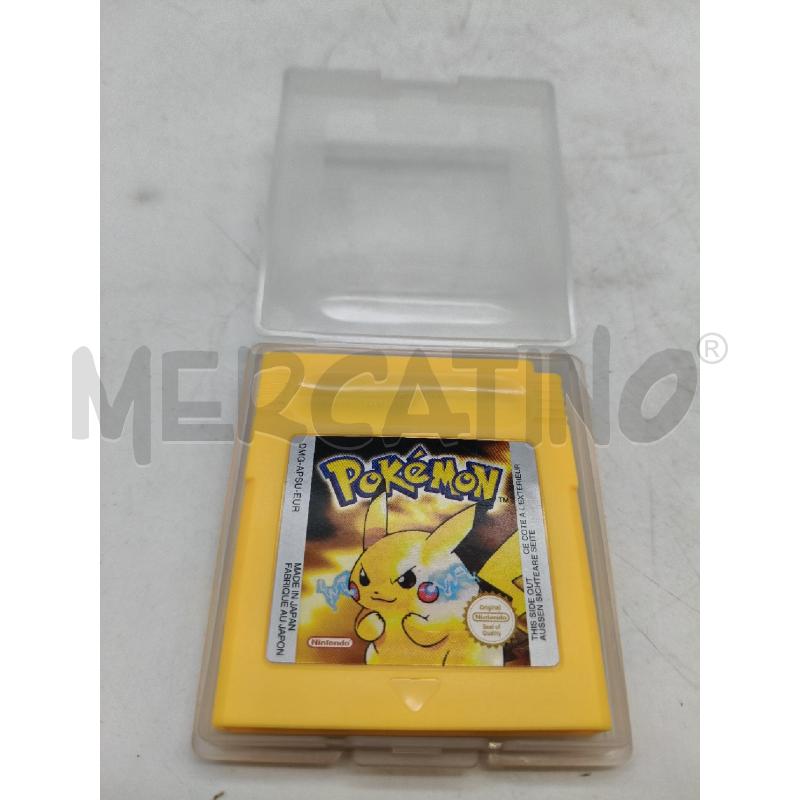 GIOCO NINTENDO RIP POKEMON GIALLO | Mercatino dell'Usato Roma talenti 1
