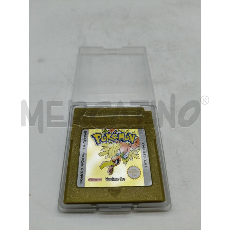 GIOCO NINTENDO RIP POKEMON VERSIONE ORO | Mercatino dell'Usato Roma talenti 2