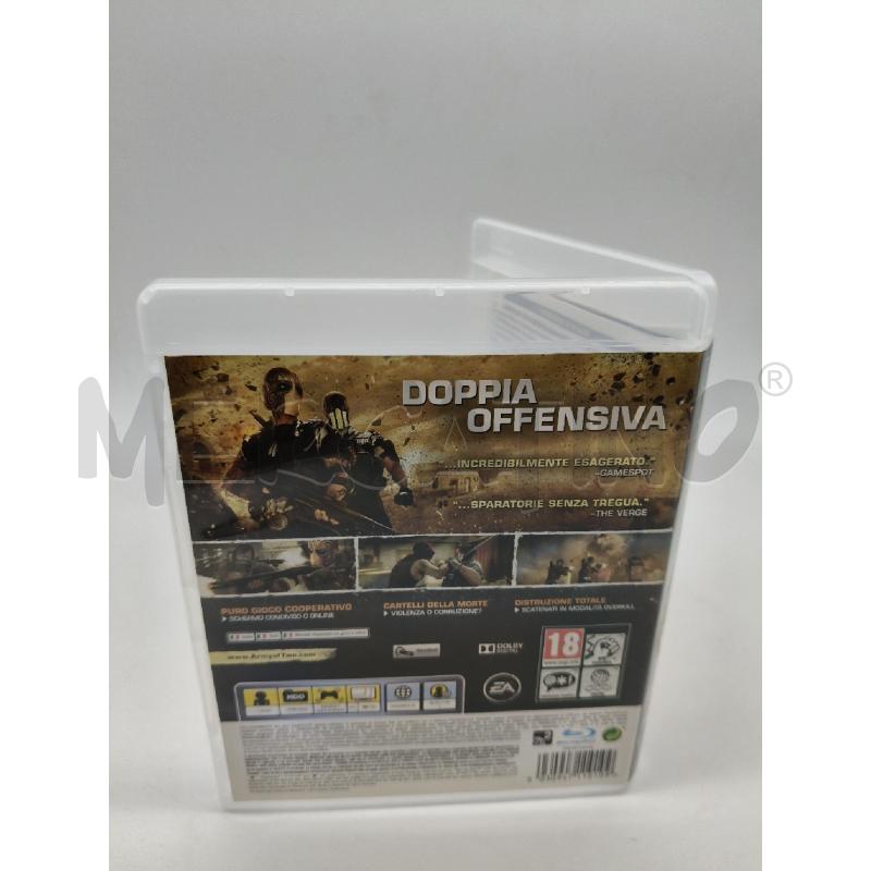 GIOCO PS3 ARMY OF TWO THE DEVIL'S CARTEL | Mercatino dell'Usato Roma talenti 3