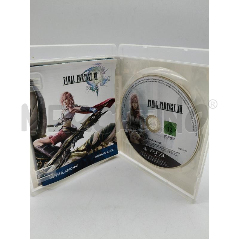 GIOCO PS3 FINAL FANTASY XIII | Mercatino dell'Usato Roma talenti 2