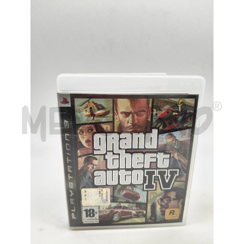GIOCO PS3 GTA IV | Mercatino dell'Usato Roma talenti 1