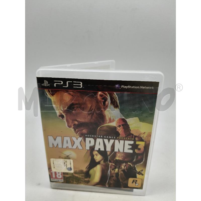 GIOCO PS3 MAX PAYNE 3 | Mercatino dell'Usato Roma talenti 1