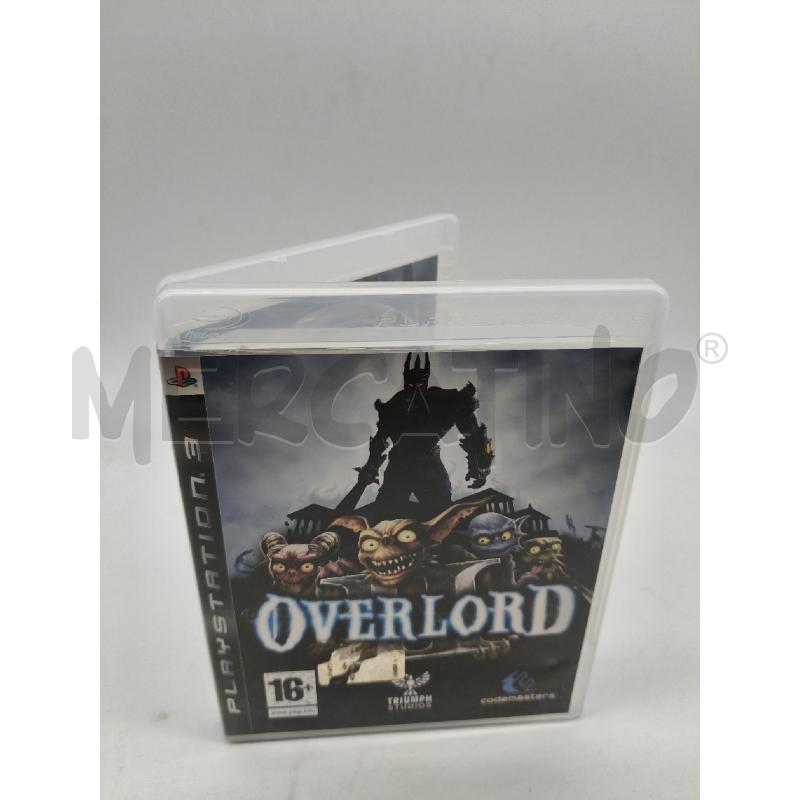 GIOCO PS3 OVERLORD | Mercatino dell'Usato Roma talenti 1