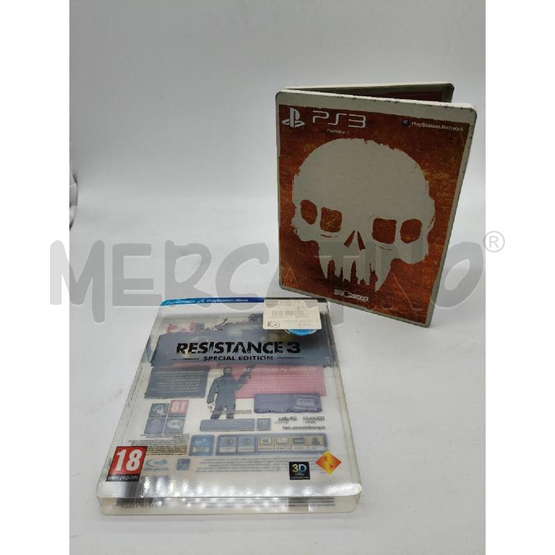 GIOCO PS3 RESISTANCE 3 SPECIAL EDITION | Mercatino dell'Usato Roma talenti 1
