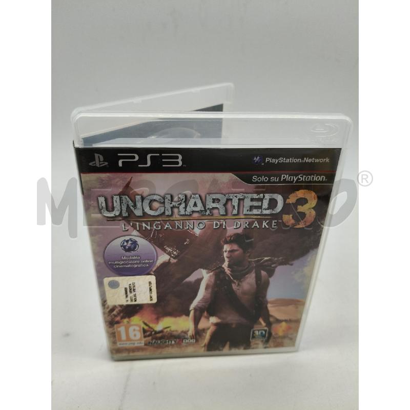 GIOCO PS3 UNCHARTED 3 | Mercatino dell'Usato Roma talenti 1