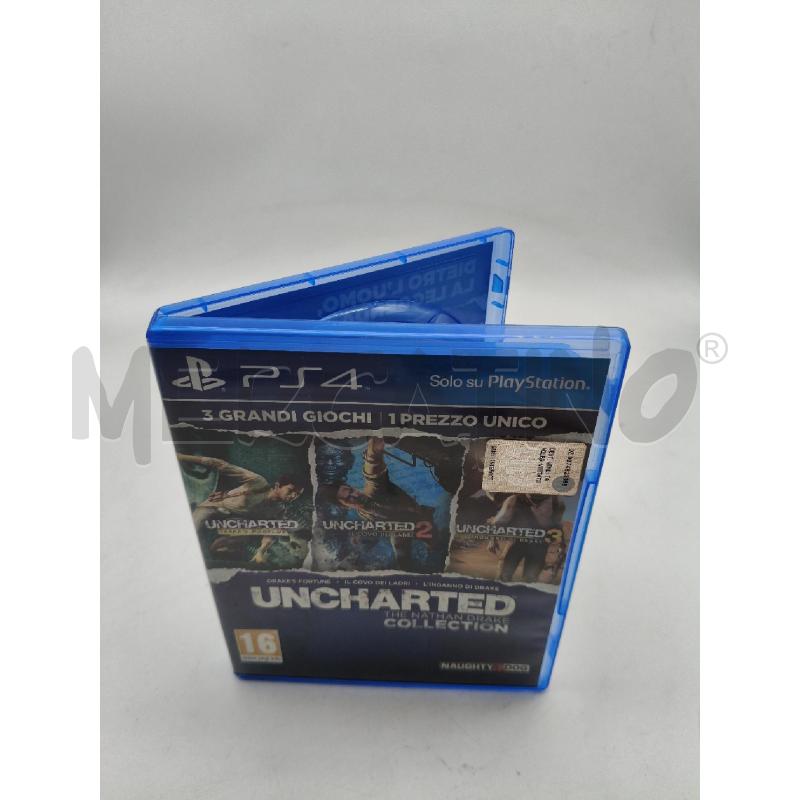GIOCO PS4 UNCHARTED THE NATHAN DRAKE COLLECTION | Mercatino dell'Usato Roma talenti 1