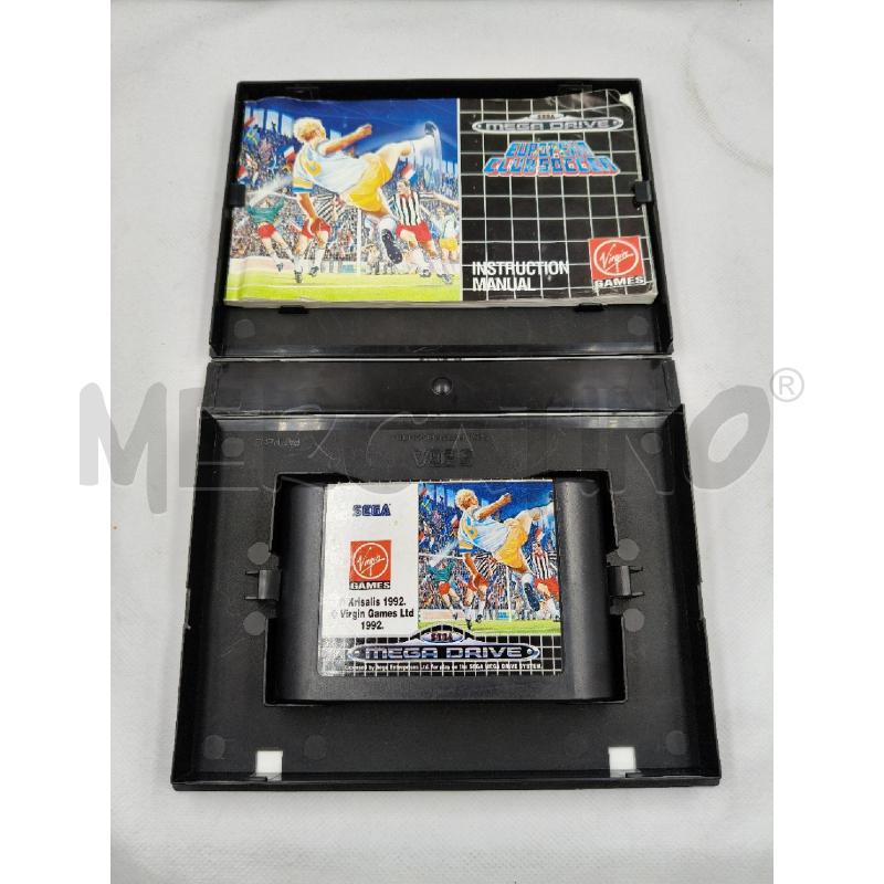 GIOCO SEGA MEGA DRIVE EUROPEAN CLUBSOCCER | Mercatino dell'Usato Roma talenti 3