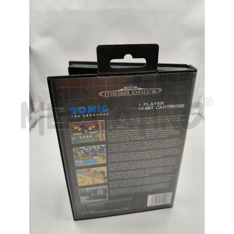 GIOCO SEGA MEGA DRIVE SONIC THE HEDGEHOG | Mercatino dell'Usato Roma talenti 3