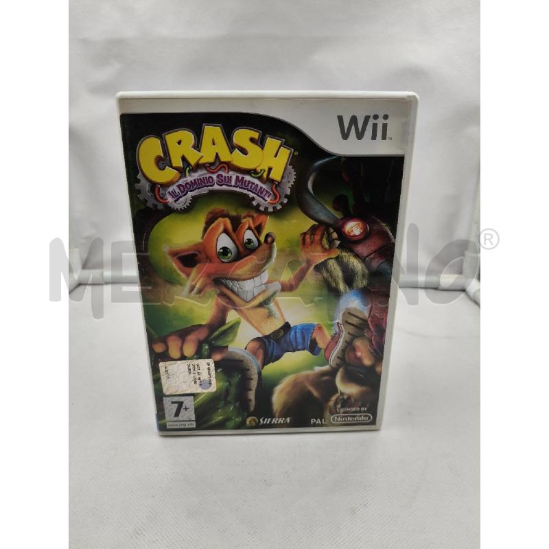 GIOCO WII CRASH IL DOMINIO SUI MUTANTI | Mercatino dell'Usato Roma talenti 1
