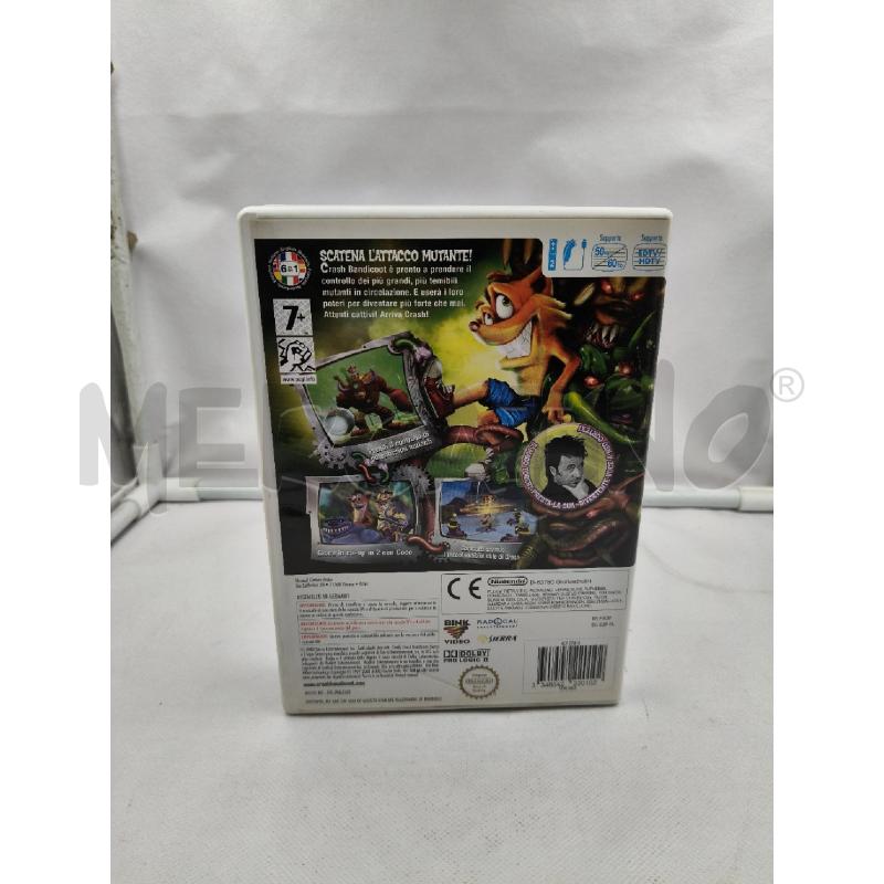 GIOCO WII CRASH IL DOMINIO SUI MUTANTI | Mercatino dell'Usato Roma talenti 3