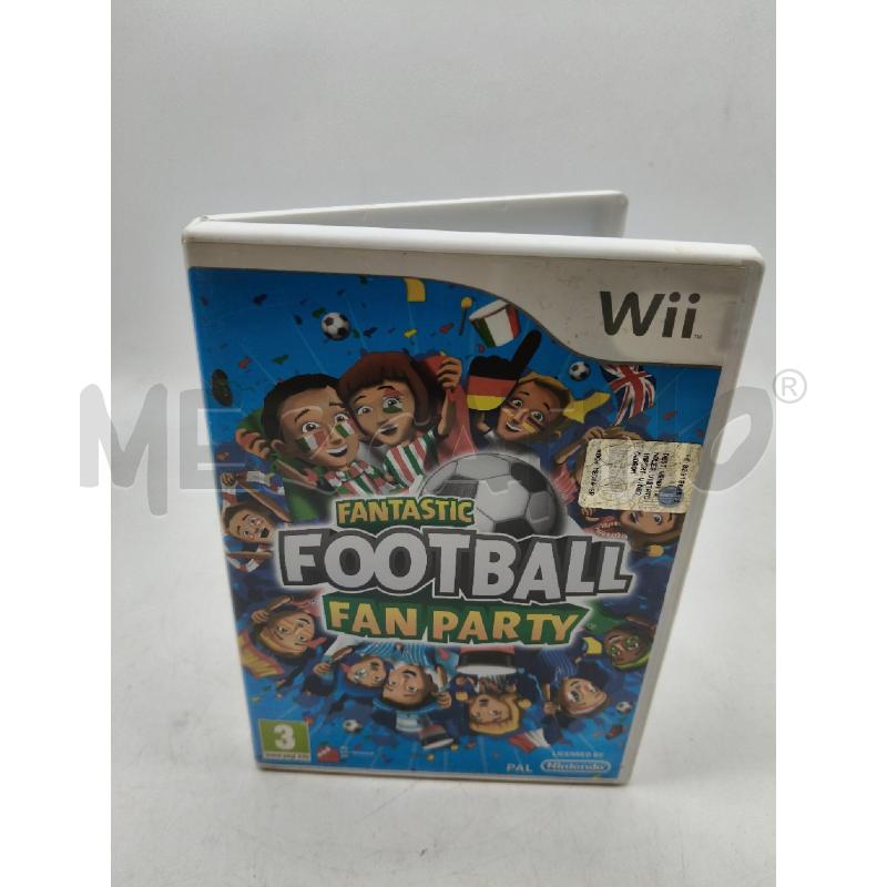 GIOCO WII FANTASTIC FOOTBALL FAN PARTY | Mercatino dell'Usato Roma talenti 1