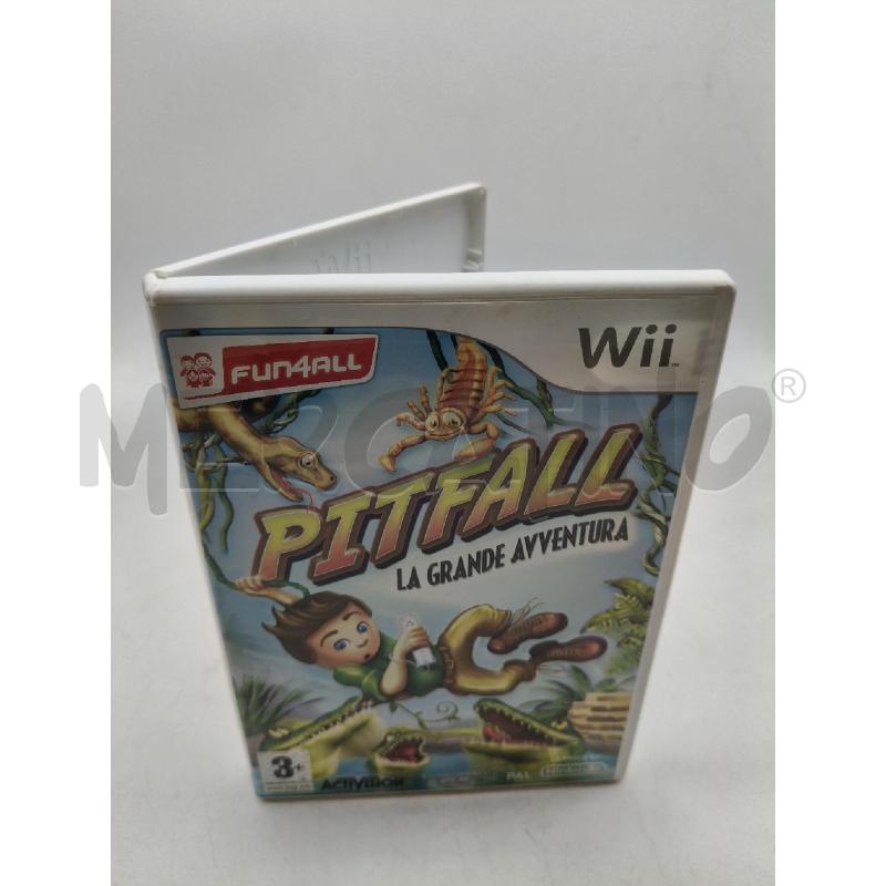 GIOCO WII PITFALL LA GRANDE AVVENTURA | Mercatino dell'Usato Roma talenti 1