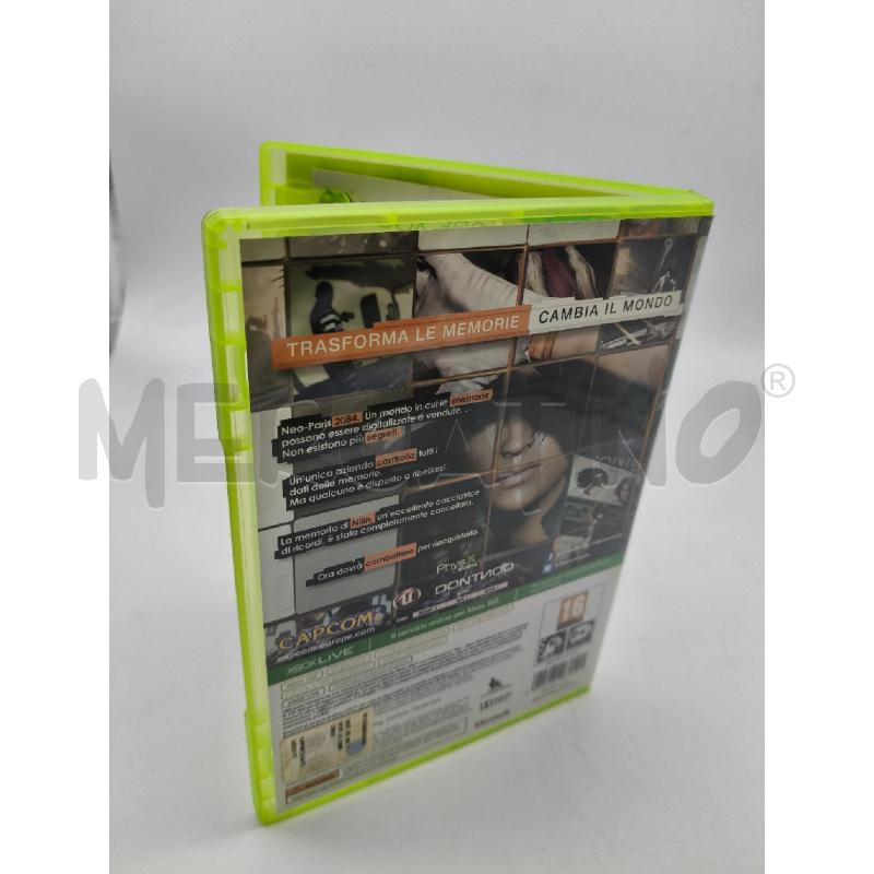 GIOCO XBOX REMEMBER ME | Mercatino dell'Usato Roma talenti 3