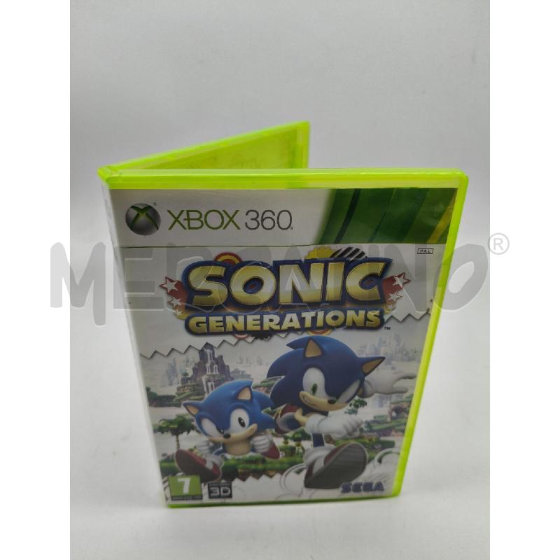 GIOCO XBOX SONIC GENERATIONS | Mercatino dell'Usato Roma talenti 1